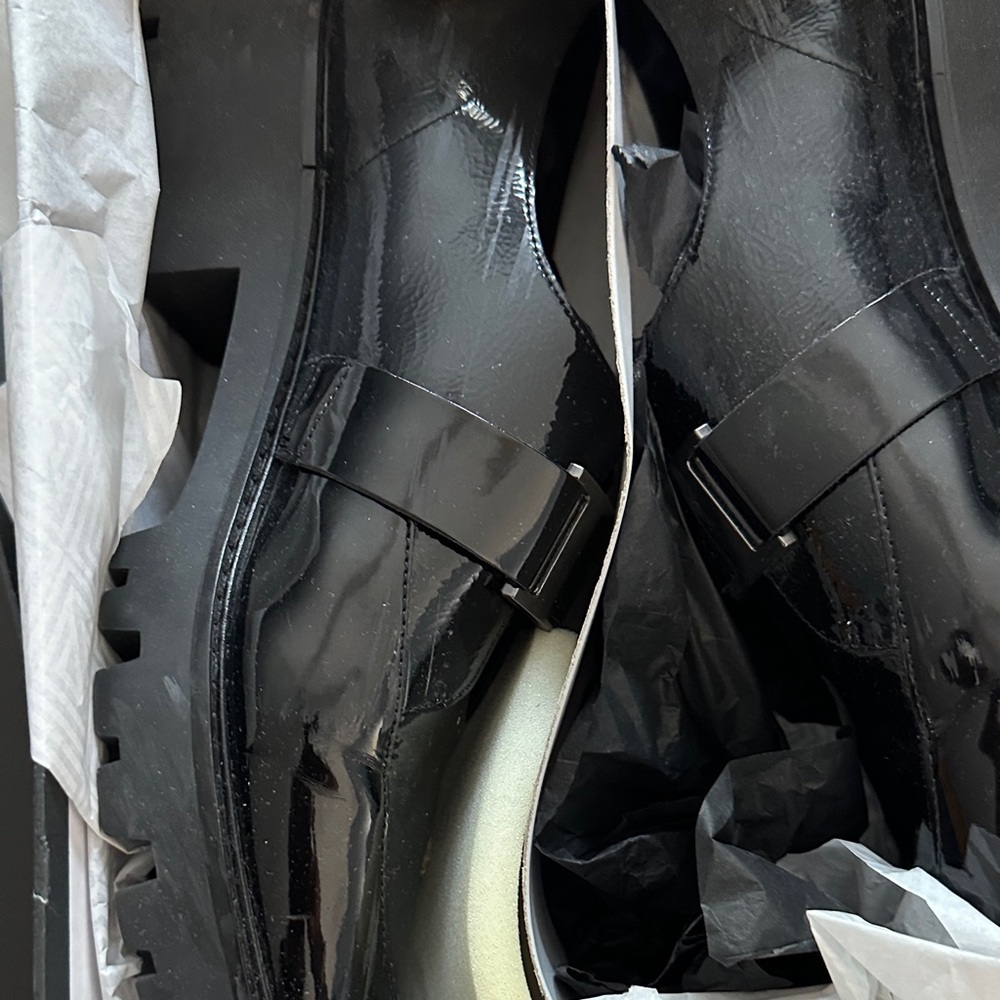 Donald J. Pliner Glossy Black Women's Loafers